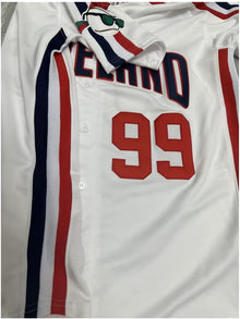 ZXCVB Men's #99 Ricky Vaughn Jersey 90s Hip Hop Clothing Movie Baseball Jersey Stitched