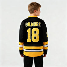 Youth Happy Gilmore #18 Adam Sandler 1996 Movie Stitched Ice Hockey Jersey for Kids