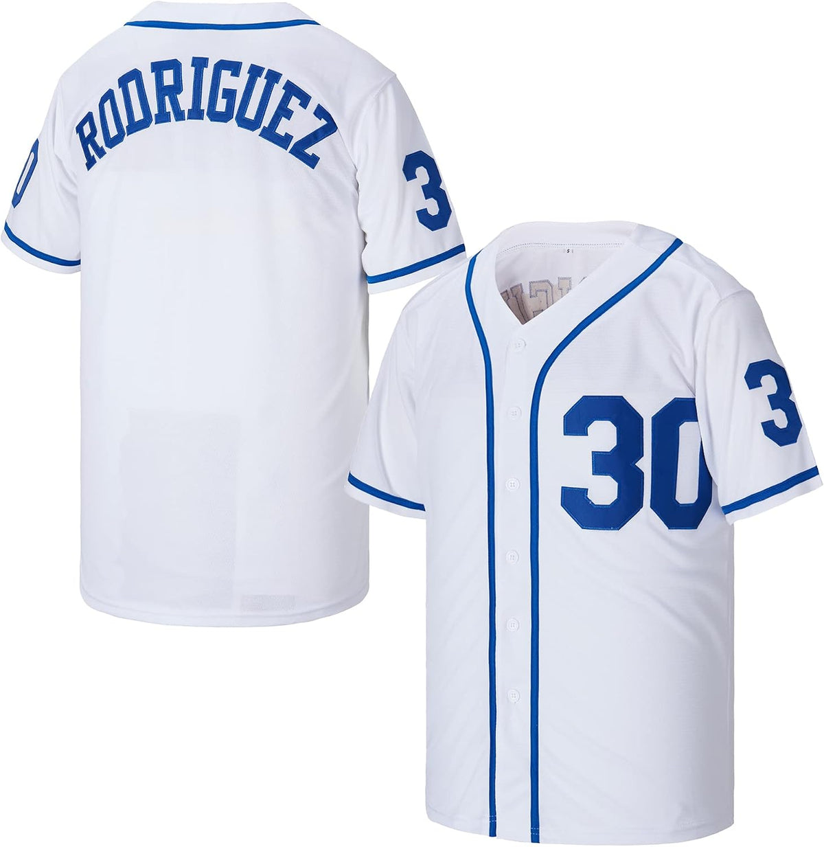 Men's #30 Benny The Jet Rodriguez #5 Michael Squints Sandlot Movie Baseball Jersey Christmas Summer Stitched