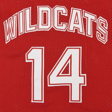 Mens Basketball Jersey Wildcats High School Shirt 14 Troy Bolton Jersey 8 Chad Danforth Basketball Jersey Red/White S-3XL
