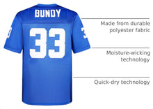 33 AL Bundy Football Jersey,Polk High Movie Football Jerseys for Men,Sports Jerseys Men's 90S Hip Hop Clothing