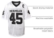 Boobie Miles Jersey, 45 Permian Friday Night Lights Football Jersey White Black S-XXXL