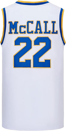 McCall #22 Wright #32 Love and Basketball Moive Crenshaw Basketball Jersey