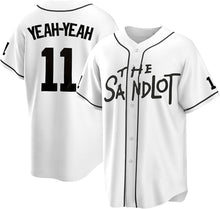 90s The Sandlot Baseball Jersey,#30#11#5 Button Down Short Sleeve