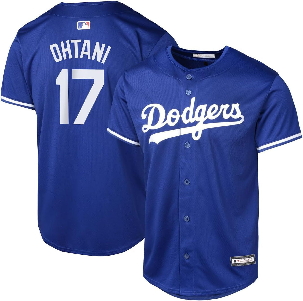 Outerstuff Shohei Ohtani Los Angeles Dodgers MLB Kids Youth 8-20 Blue Alternate Player Jersey