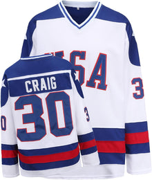 YWIES Youth Hockey Jersey of USA 1980 Olympic Team JerseysStitched Letters and Numbers S-L