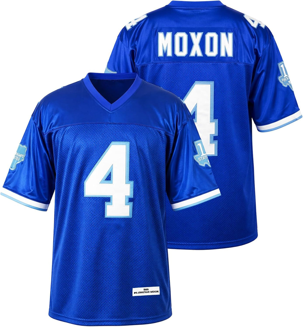 Men Jonathan Moxon Lance Harbor Billy Bob West Canaan Football Jersey