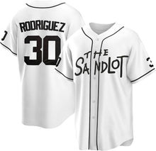90s The Sandlot Baseball Jersey,#30#11#5 Button Down Short Sleeve