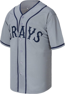 Mens #20 Josh Gibson Baseball Jersey Homestead Grays Baseball Shirt Stitched