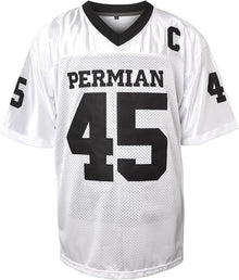 Boobie Miles Jersey, 45 Permian Friday Night Lights Football Jersey White Black S-XXXL