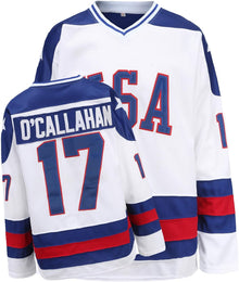 Hockey Jersey of USA 1980 Olympic Team Ice Hockey Jerseys Stitched Letters and Numbers S-XXXL