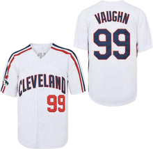 Men's Ricky Vaughn 99 Movie Baseball Jersey 90s Hip Hop Sports Fan Shirt