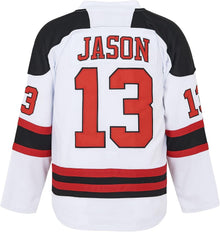 Men's Voorhees 13 Hockey Jersey Halloween Stitched
