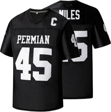 Boobie Miles Jerseys #45 Permian Football Jersey Friday Night Lights for Men Black White