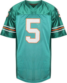 Phoneutrix #5 Ray Finkle Ace Ventura Pet Detective Jim Carrey Movie Football Jersey Green