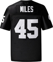 Boobie Miles Jerseys #45 Permian Football Jersey Friday Night Lights for Men Black White