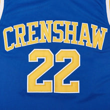 Mens McCall #22 Wright #32 Love and Basketball Moive Crenshaw Basketball Jersey