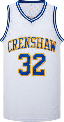 Mens McCall #22 Wright #32 Love and Basketball Moive Crenshaw Basketball Jersey