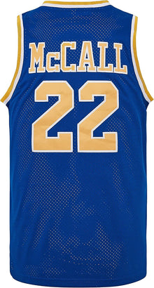 Mens McCall #22 Wright #32 Love and Basketball Moive Crenshaw Basketball Jersey