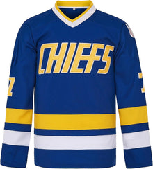 Mens Ice Hockey Jersey #7 Reggie Dunlop 90s Hiphop Party Costume Shirts
