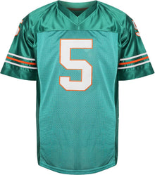 Ray Finkle Football Jersey 5 Ace Ventura Pet Detective Jim Carrey Mens Movie Jersey Green S-3XL