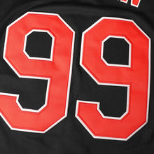 Men's Ricky Vaughn 99 Movie Baseball Jersey,90s Hip Hop Clothing Stitched Sports Fan Shirt Jersey Navy Grey White