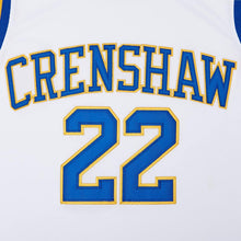 McCall #22 Wright #32 Love and Basketball Moive Crenshaw Basketball Jersey