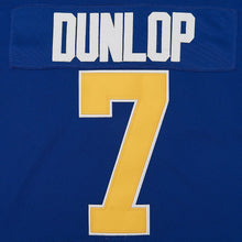 Mens Ice Hockey Jersey #7 Reggie Dunlop 90s Hiphop Party Costume Shirts