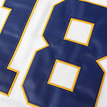Hanson Brothers Hockey Jersey 16 Charlestown Chiefs 17 Jeff Slap Shot 18 Movie Hockey Jersey Blue White S-3XL