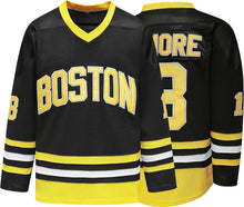 Boston Happy Gilmore #18 Adam Sandler 1996 Movie Ice Hockey Jersey Stitched Letters and Numbers S-XXXL