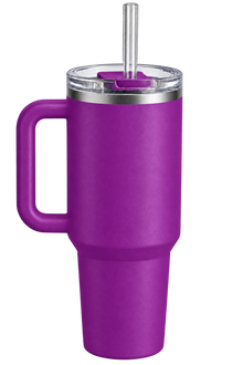 40 OZ TRAVEL STRAW TUMBLER